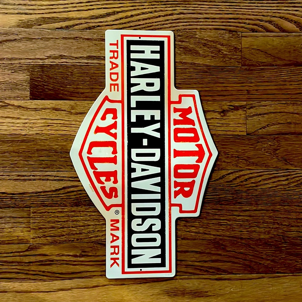 Metal Harley Sign